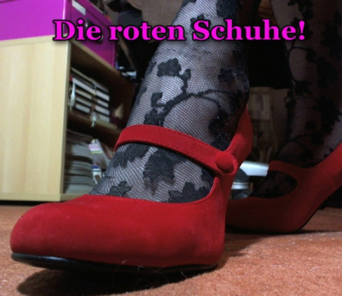 Rote Schuhe!