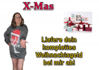 Weihnachtsgeldkasse fllen