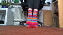 Meine süssen Zehensocken!