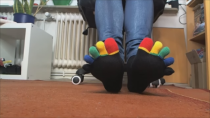 Meine süssen Zehensocken! 3