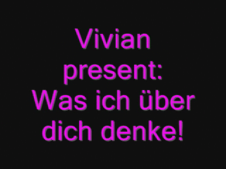 Reupload: Was ich über dich denke!
