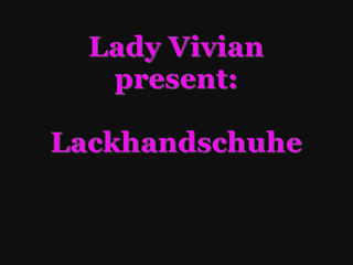 Lackhandschuhe / Paint Gloves