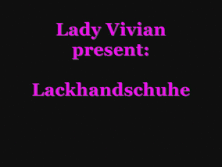 Lackhandschuhe