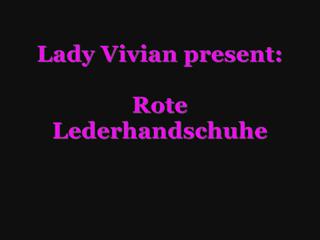 Rote Handschuhe!