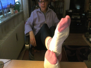 Weisse Socken zum schnüffeln!