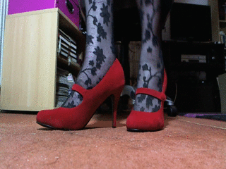 Die roten Schuhe!